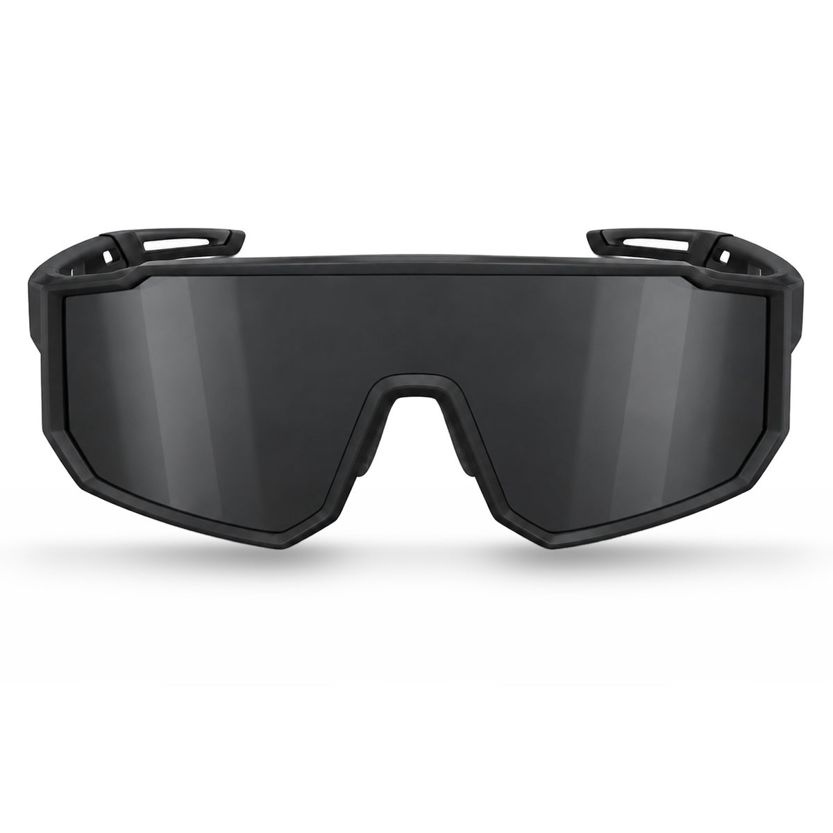 Mercuri The Nova full-frame sport sunglasses in Shadow - front view