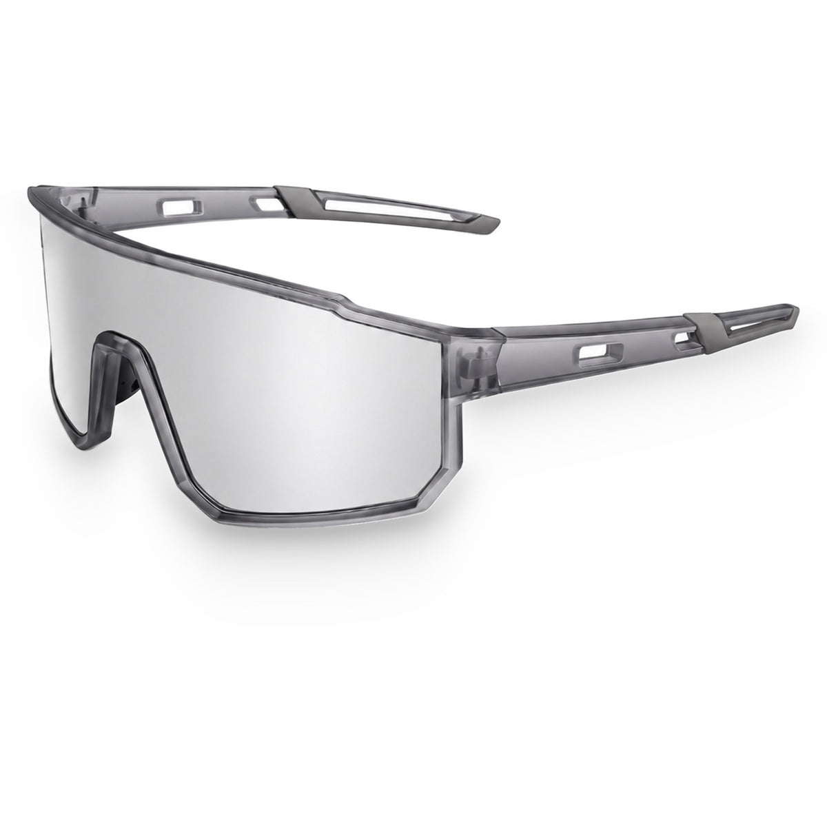 Mercuri The Nova full-frame sport sunglasses in Slate