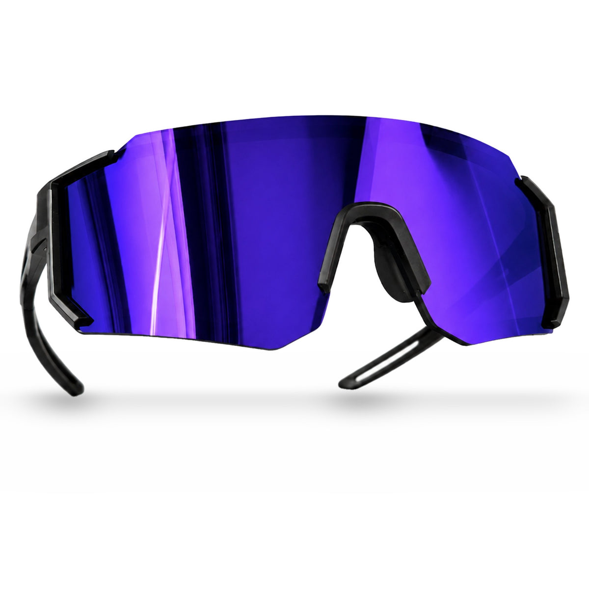 Mercuri The Razor sport sunglasses in Amethyst - front view