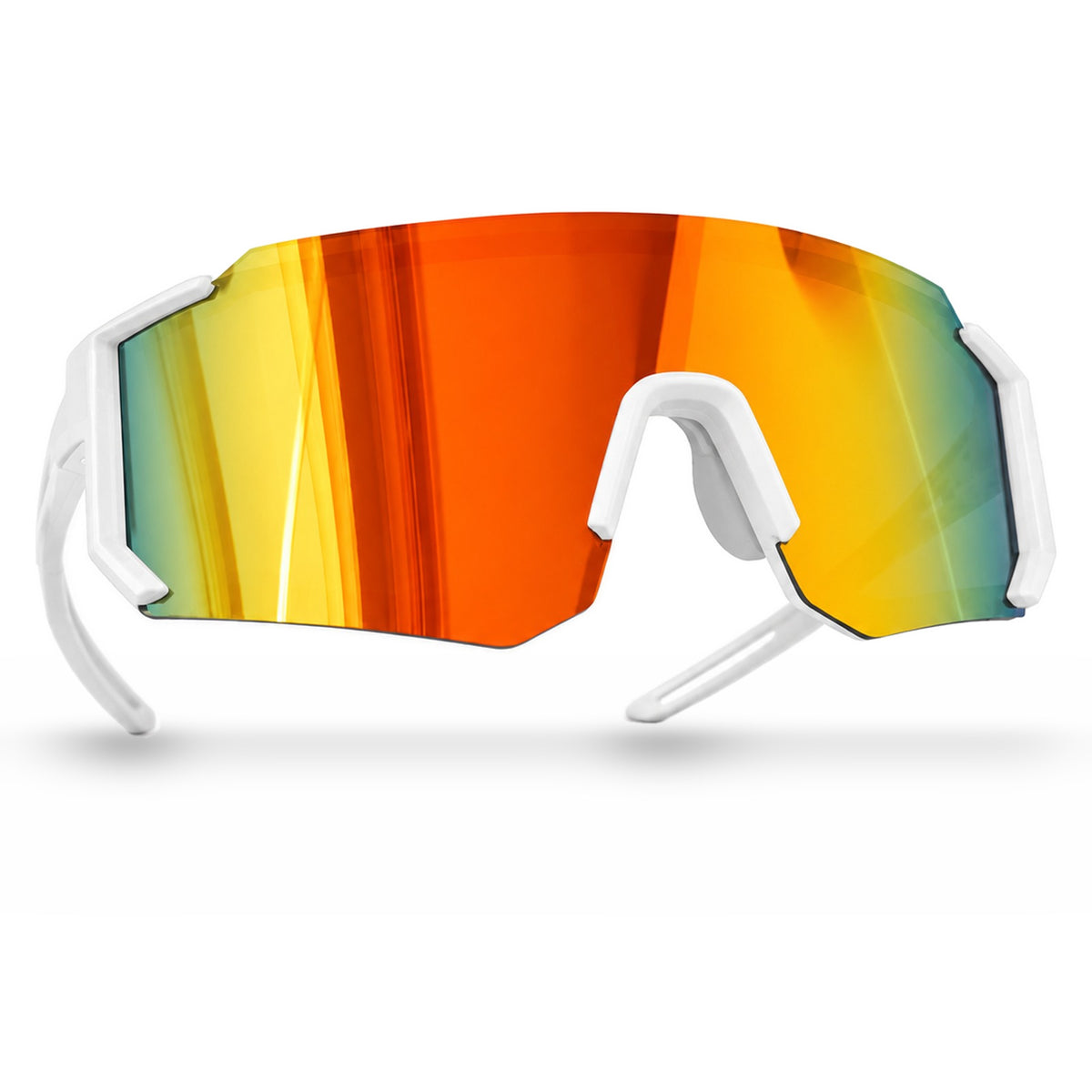 Mercuri The Razor sport sunglasses in Ember - front view