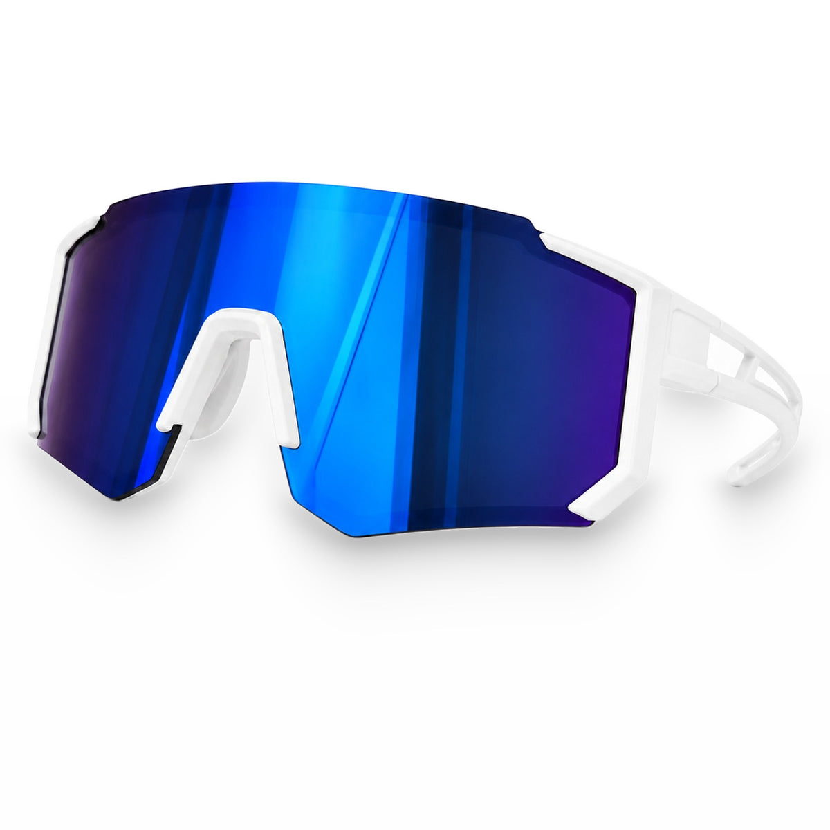 Mercuri The Razor sport sunglasses in Frost