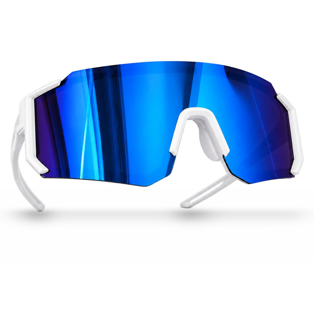 Mercuri The Razor sport sunglasses in Frost - front view