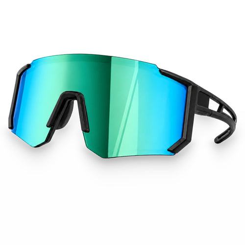 Mercuri The Razor sport sunglasses in Lagoon