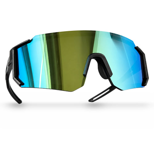 Mercuri The Razor sport sunglasses in Lagoon - front view