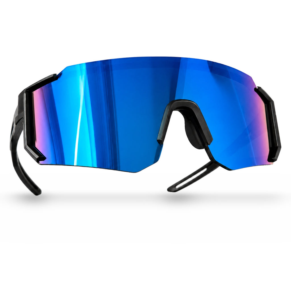 Mercuri The Razor sport sunglasses in Pacific - front view